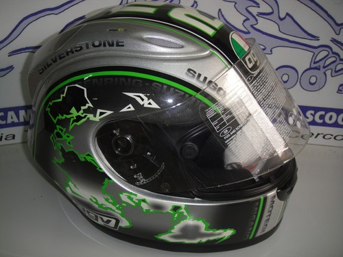 OFFERTA CASCO AGV INTEGRALE GP-PRO COLORE NERO/GRIGIO/VERDE TAGLIA ML | eBay