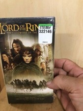 NEW FACTORY The Lord of the Rings: The Fellowship of the Ring VHS New Sealed