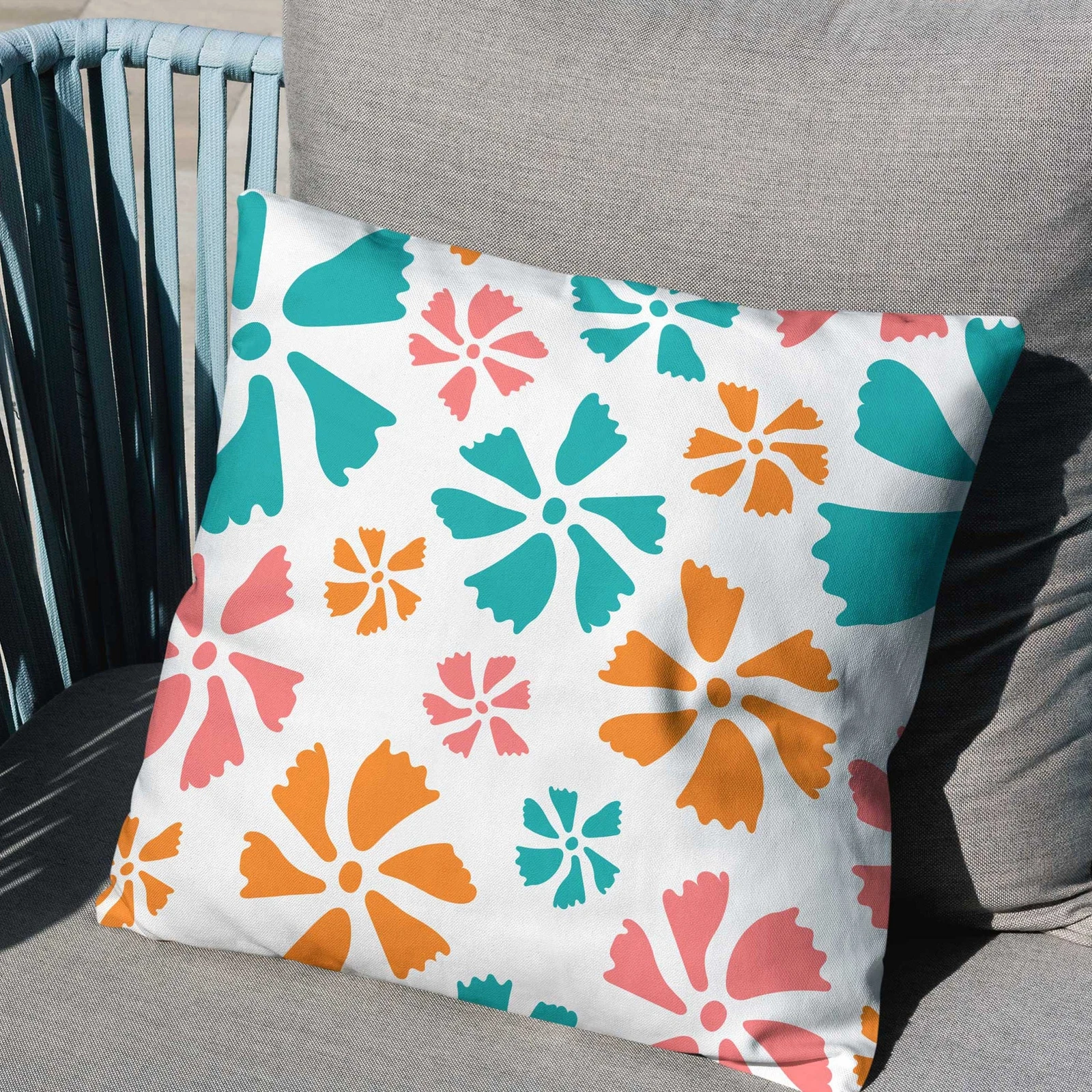 Flowers Design Pillow, Creative Colorful Pillow, Throw Pillow, Home Decors
Opens in a new window or
