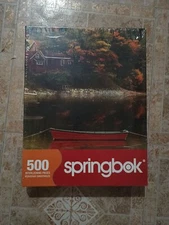 Springbok ~ "Autumn Cove" ~ 500 Piece Jigsaw Puzzle ~ Brand New ~ Factory Sealed