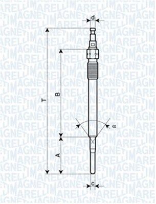 Magneti Marelli Candeletta 062900051304 - Immagine 2