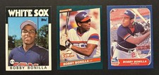 3 Card Lot - 1986 Donruss Rookies, Fleer Update, Topps Traded Bobby Bonilla RC