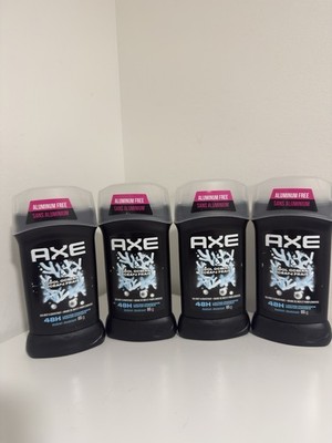 4 Axe Body Deodorant Stick- Cool Ocean .Aluminum Free 85g Each. New