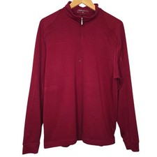 Nike Golf Mens Performance Athletic Lightweight Quarter Zip Pullover Large