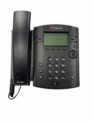 Lot of 6 POLYCOM VVX 311 DESKTOP IP POE PHONE 2200 48350 019
