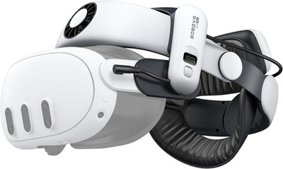 BOBOVR S3 Pro Strap Mit Akku Accessories Kompatibel Mit Meta Quest 3/Quest 3S,Lu
