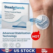 Steadyhands Tremor Control Patch, Steady Hands Control Patch - Hand Stabilizer