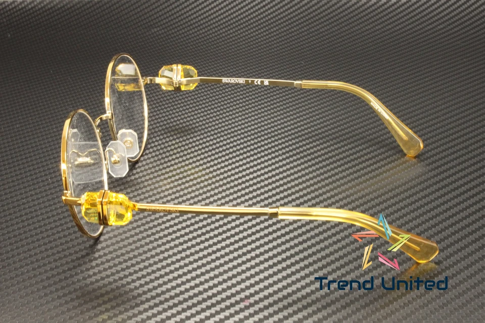 Gafas para mujer SWAROVSKI SK1001 4007 amarillas de demostración 53 mm Foto 4 de 4