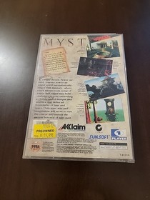 MYST For Sega Saturn (1995) CIB With Manual - Sunsoft / Akklaim / Cyan / Sega