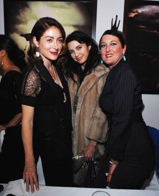 Actresses Sasha Alexander Shiva Rose Jewelry Designer K Brunini K Brun- Photo