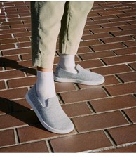 Allbirds WL Wool Loungers Blue Slip-On Flats Women  s Sz 7 Comfort Casual Shoes