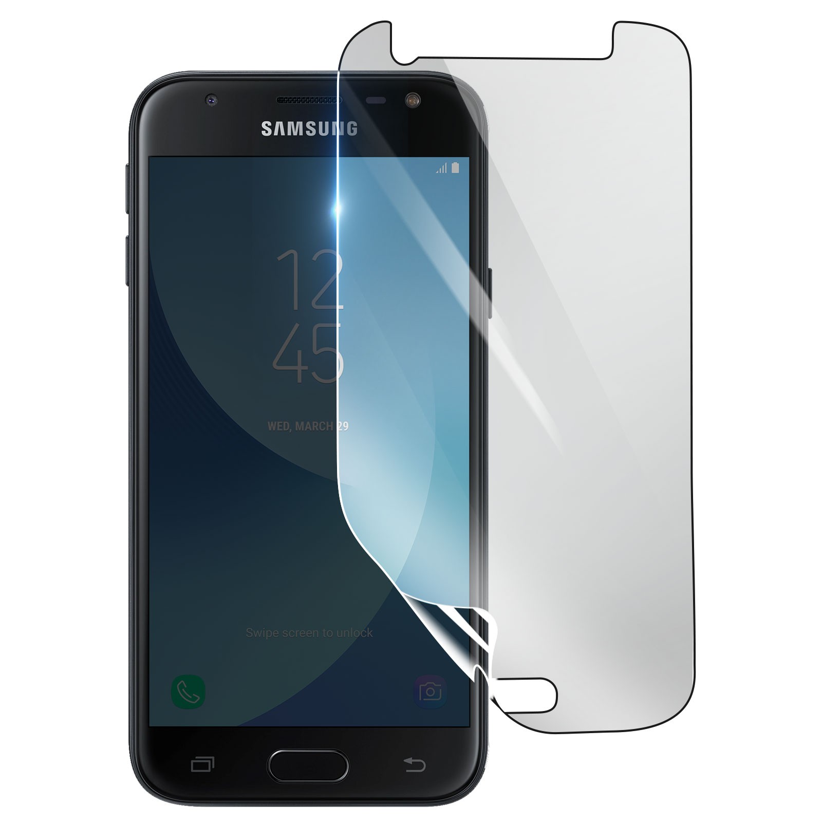 Protection ecran hydrogel antichoc Galaxy J5 2017 film de protection souple