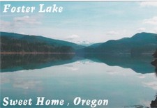 View of Foster Lake-SWEET HOME, Oregon