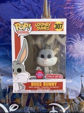 Funko Pop Bugs Bunny # 307 Flocked Looney Tunes Figura Exclusiva Nueva