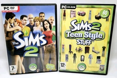 Die Sims 2 & Teen Style Sachen Erweiterungspaket - PC CD-ROM