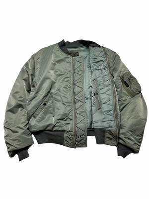 Buzz Rickson's MA-1 Flight Jacket Olive Green Rare Size