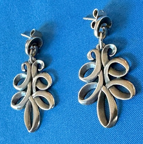 James Avery Sterlingsilber Band Ohrringe - nicht mehr produziert - Bild 1 von 7