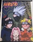 2002 Shonen Jump Naruto Wall Hanging Scroll Fabric Poster Banner 43"x31" Anime