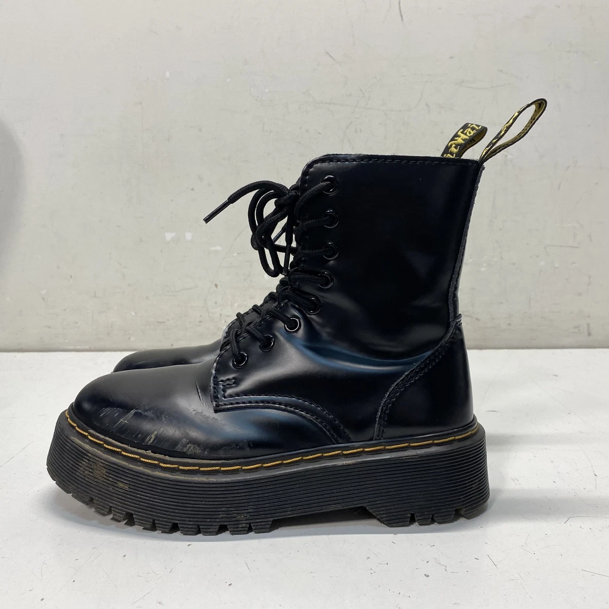 Dr. Martens Jadon Black Boots for Women for sale - eBay