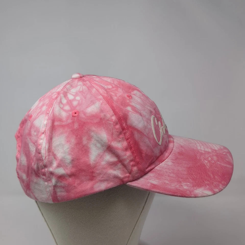 Colorado Strapback Hat Pink Tie Dye One Size Adjustable Cobra 6 Panel - Image 4 of 4