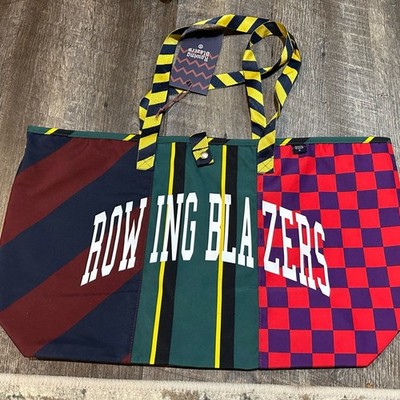 Rowing Blazers Tote Bag Target Exclusive Collab Rugby Stripe NWT