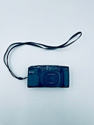 Ricoh Shotmaster Zoom Handheld Point & Shoot AF 38-76mm Film Camera, Black
