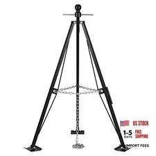 for 5th Wheel or Trailer, Fifth Wheel Adjustable Gooseneck Tripod Stabilizer