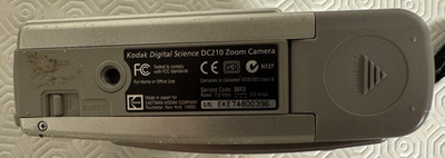 Kodak DC DC210 1.1MP Digital Camera - Silver for sale online | eBay