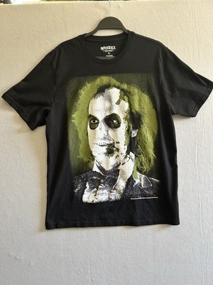 Beetlejuice Graphic T Shirt XL Black Movie Horror 2025 Ripple Junction Unisex