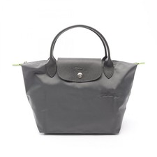 Longchamp Le Pliage Shoulder Tote Bag S 2way Gray From Japan Brand New