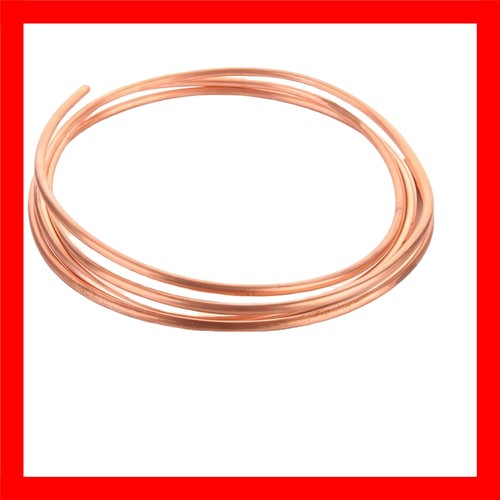 Seamless 3/16" OD Copper Tubing - 5 FT Refrigeration Pipe for DIY Projects