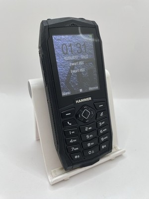 Hammer 3 schwarz entsperrt Dual SIM 2,4'' IP68 robustes Handy Tastentelefon
