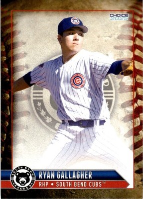 2025 Ryan Gallagher Choice Minor League Rookie RC South Bend Cubs