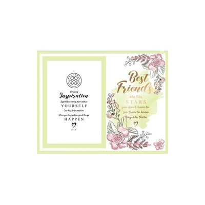 LMD 18x19cm Photo Picture Frame Best Friends Wellness Display Decoration Glass - image 1 of 2
