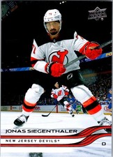 2025-26 Upper Deck Series 2 - Jonas Siegenthaler - #354 Base - New Jersey Devils