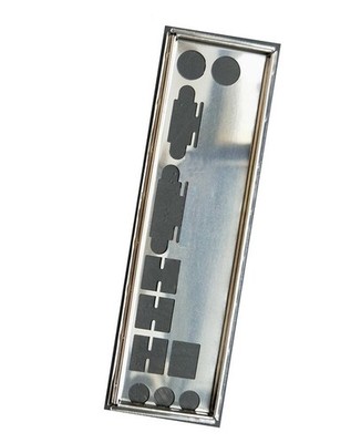 OEM I/O   For B250BTC-12P Rear Baffle Motherboard Backplates IO *bn