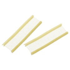 1000pz Fissaggi a Barra per Etichettatura Standard 1" Giallo Chiaro Ricarica Pistola per Etichettatura