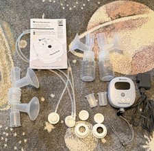 Ameda 131W50 Mya Joy Double Electric Breast Pump With Manual Pump Adapter