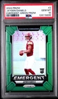2024 Panini Prizm Jayden Daniels RC Emergent Green Prizm #2 PSA 10 Gem Mint
