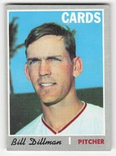 Bill Dillman 1970 Topps #386 St. Louis Cardinals GD