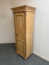A Lovely 1 Door 2 Panel Antique /Old Pine Storage Cupboard to Wax/Paint
