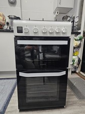 Hotpoint HD5G00CCW/UK Freestanding Double Oven Gas Cooker - White (F158633)