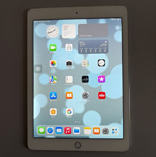 Apple iPad Air 2 Tablet 9,7 Zoll 64 GB Wi‑Fi + 4G iOS in Silber/Weiß