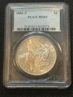 1881-S Morgan Silver Dollar PCGS MS65 S$1 San Francisco Minted