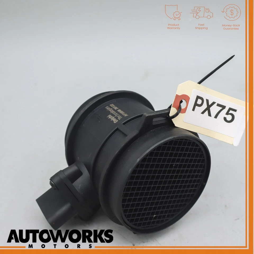 04-10 Porsche Cayenne 955 957 MAF Mass Air Flow Sensor Delphi 95560612336 OEM - Image 2 of 4