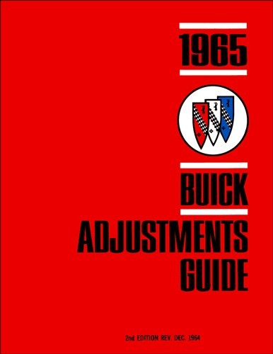 Buick 1965 Reparaturhandbuch Werkstatt Service & Reparatur Spezifikationen-image