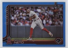 2025 Topps Series 1 Blue Rainbow 85/150 Zach Neto #282 14h3