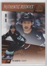 2023 Upper Deck SP Game Used Authentic Rookies Bronze /265 Tye Kartye #237 z6b