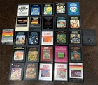 Lot of 27 Atari + Misc Game Cartridges Untested As Is.