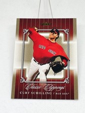 2005 Fleer Classic Clippings Curt Schilling #23 Boston Red Sox